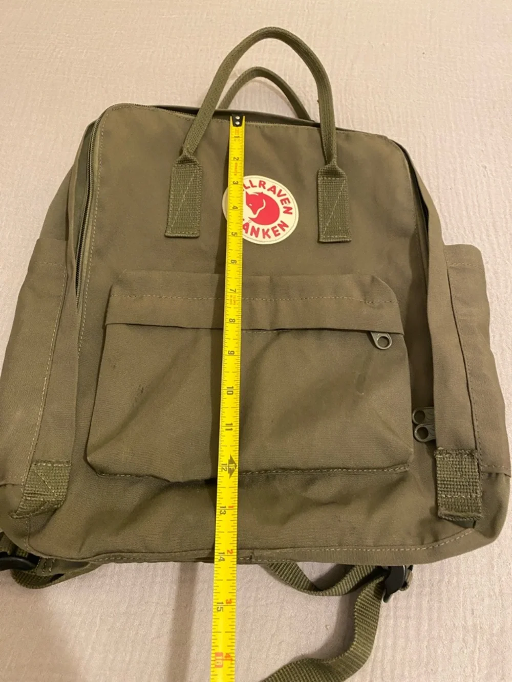 Fjallraven Kanken Backpack in Olive